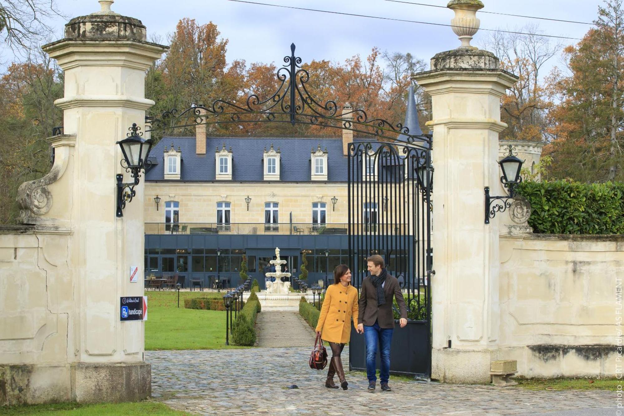 Bed and Breakfast Chateau De Breuil Bruyeres-et-Montberault Экстерьер фото