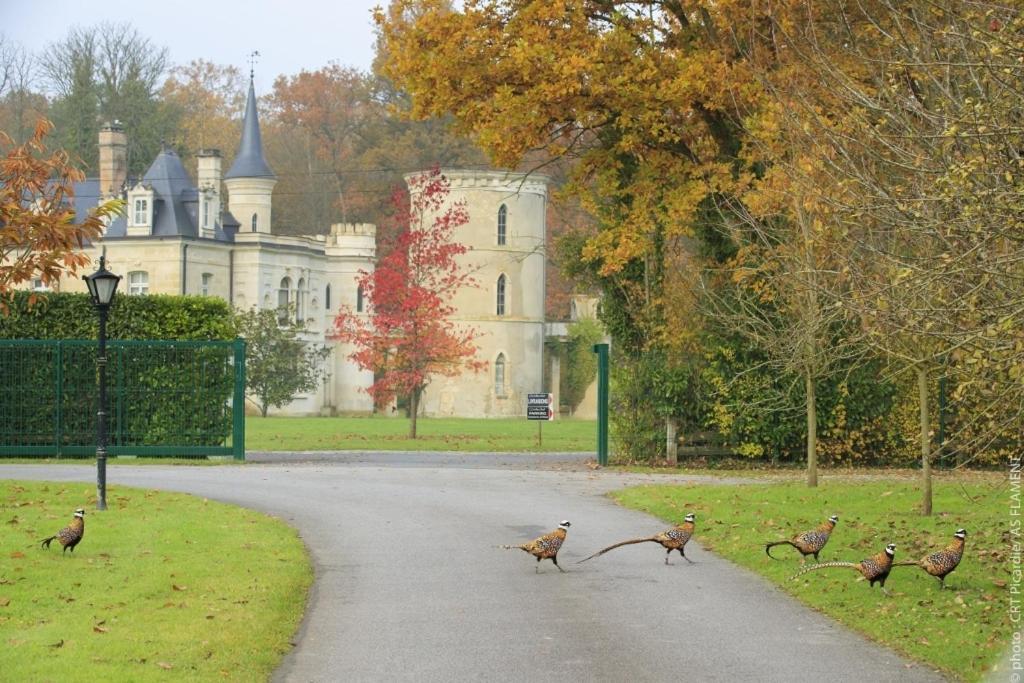Bed and Breakfast Chateau De Breuil Bruyeres-et-Montberault Экстерьер фото