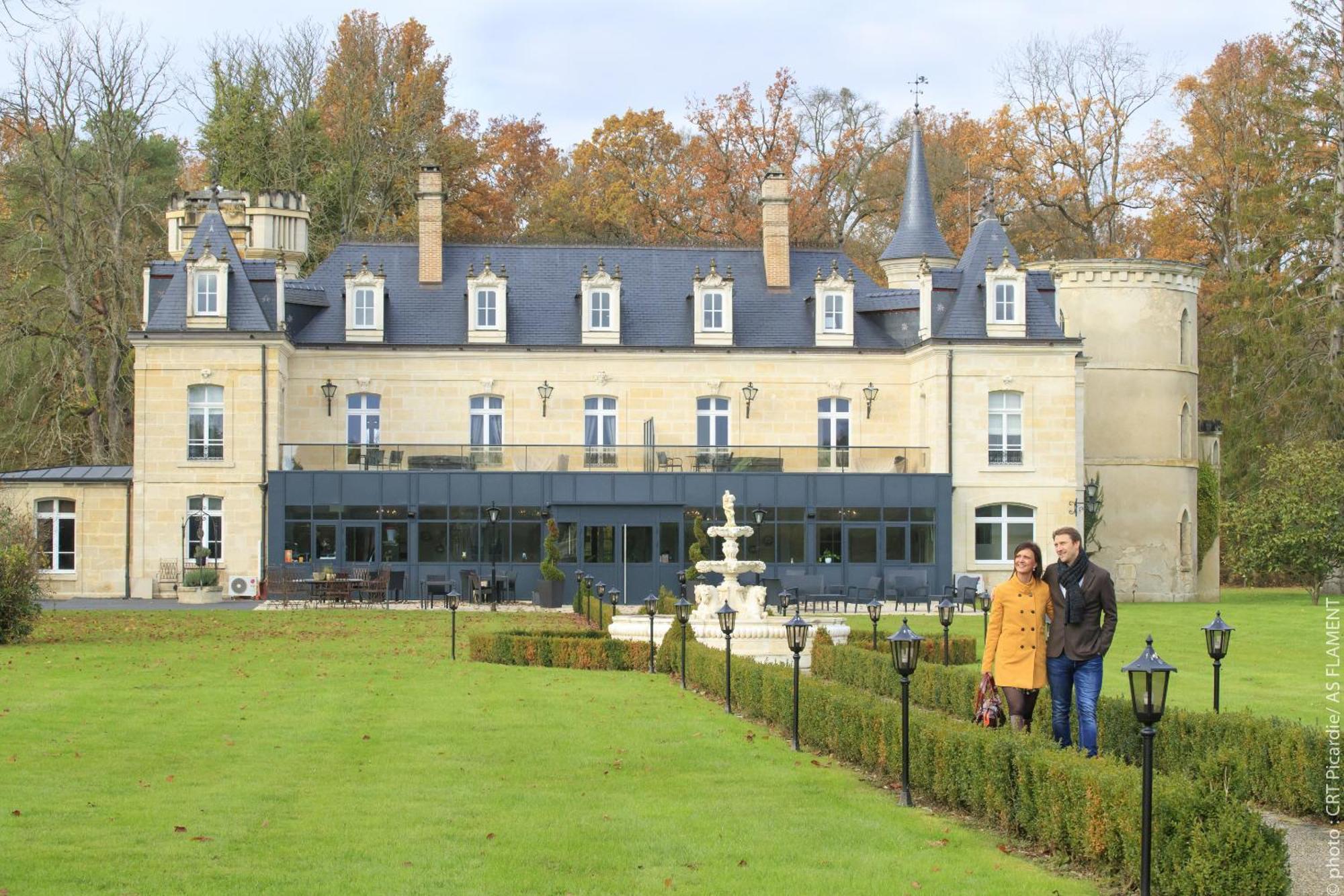 Bed and Breakfast Chateau De Breuil Bruyeres-et-Montberault Экстерьер фото